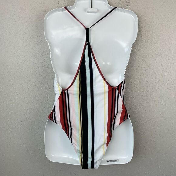 NWT Volcom One Piece Swim Suit Size M - Picture 3 of 6